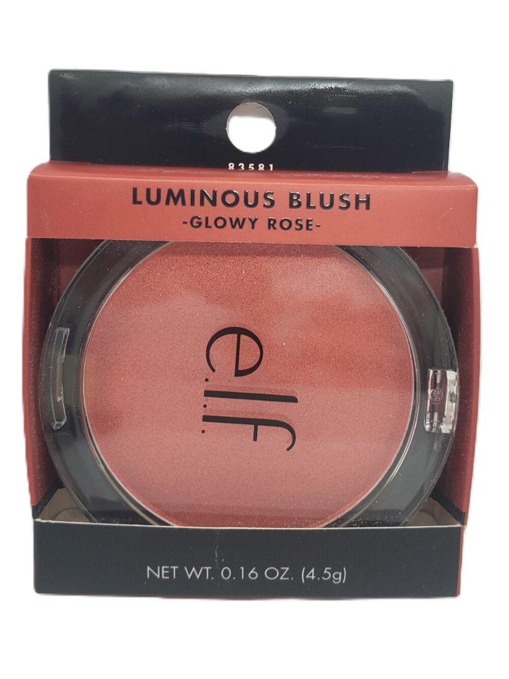 ELF Cosmetics Luminous Pressed Powder Blush Glowy Rose 83581 Discontinued NIB